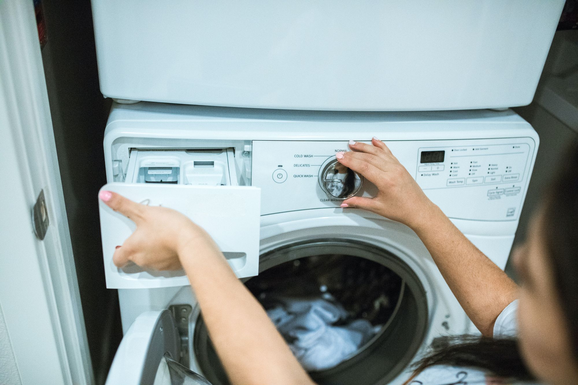 Airbnb washing machine filter