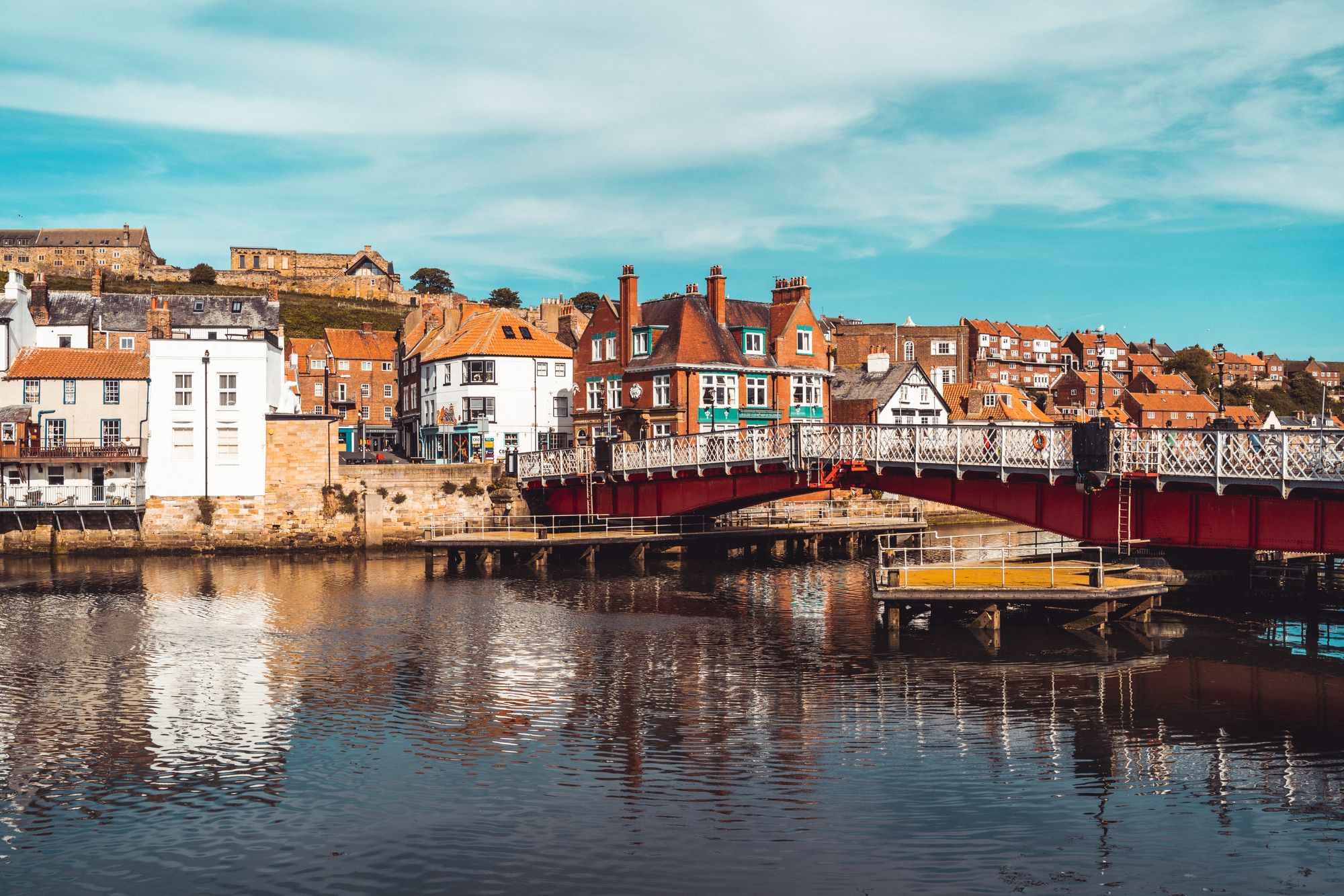 Sea view in Whitby, UK