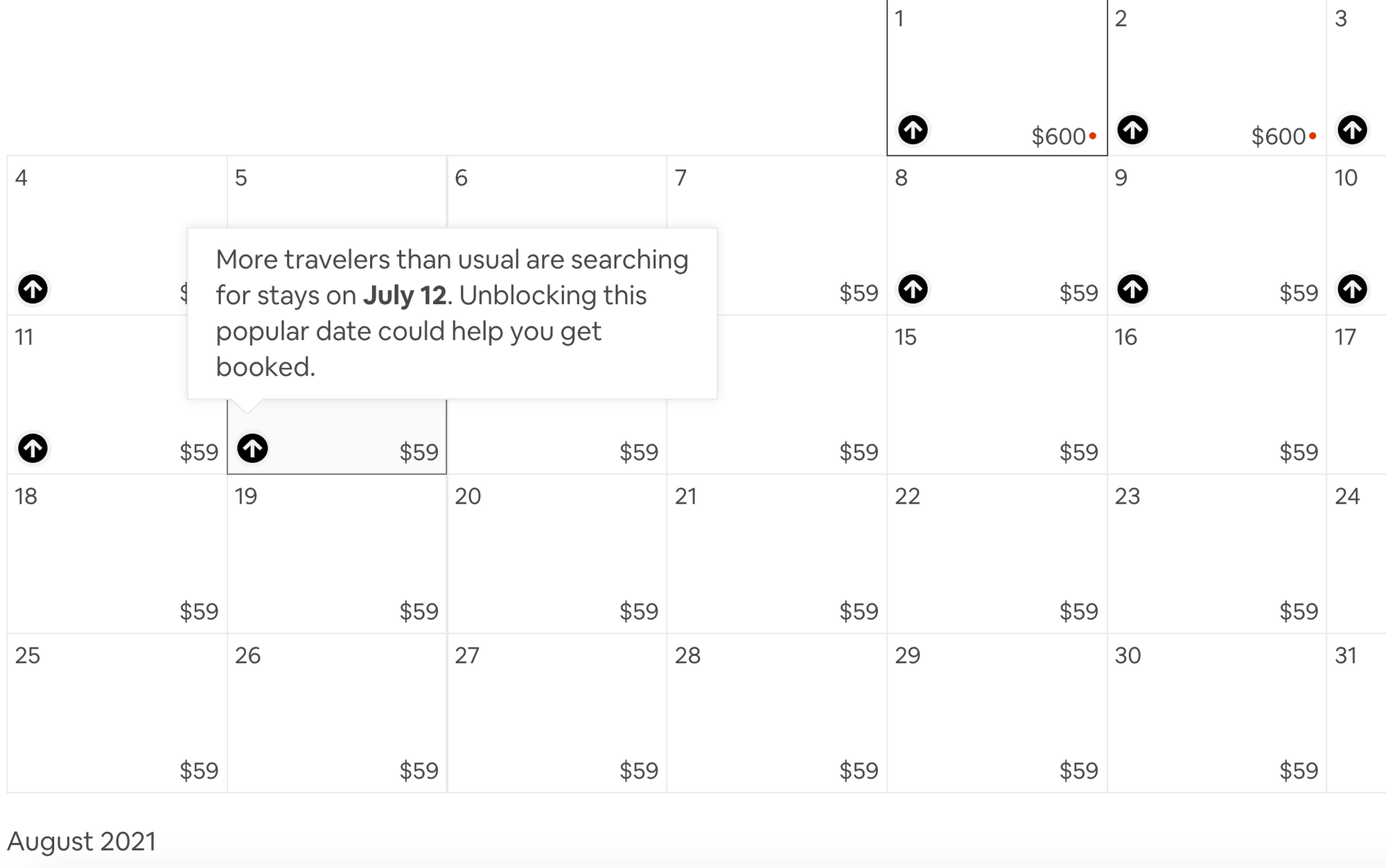What Are The Black Dots On My Airbnb Calendar 