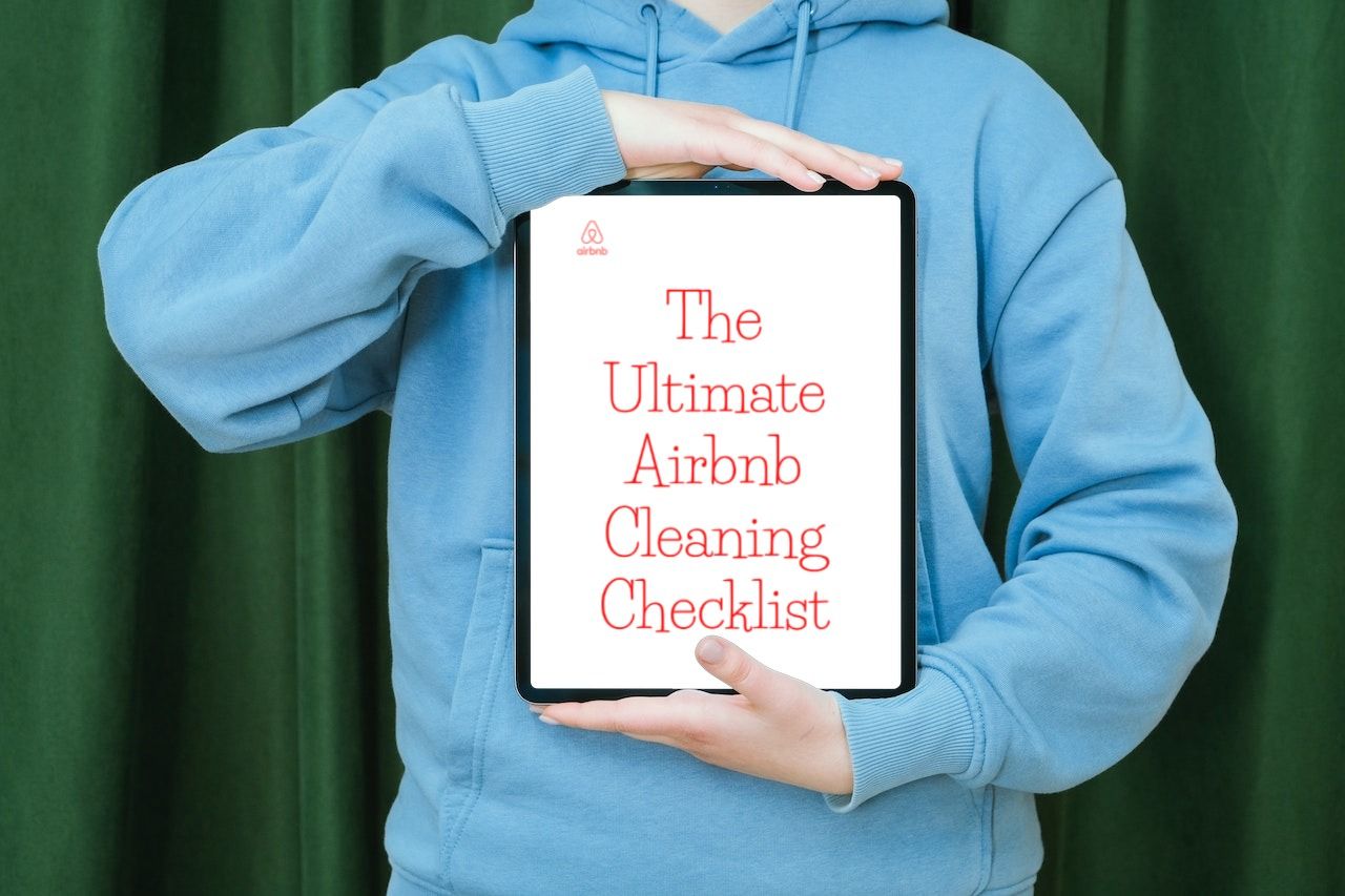Airbnb cleaning checklist